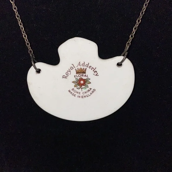 Royal Adderley bone china liquor bottle hangtag “Brandy” - Picture 3 of 3